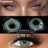 Funsachy модные линзы цветные контактные линзы 2 шт. для глаз голубые глаза контактные линзы Natrual colorcon контактные линзы