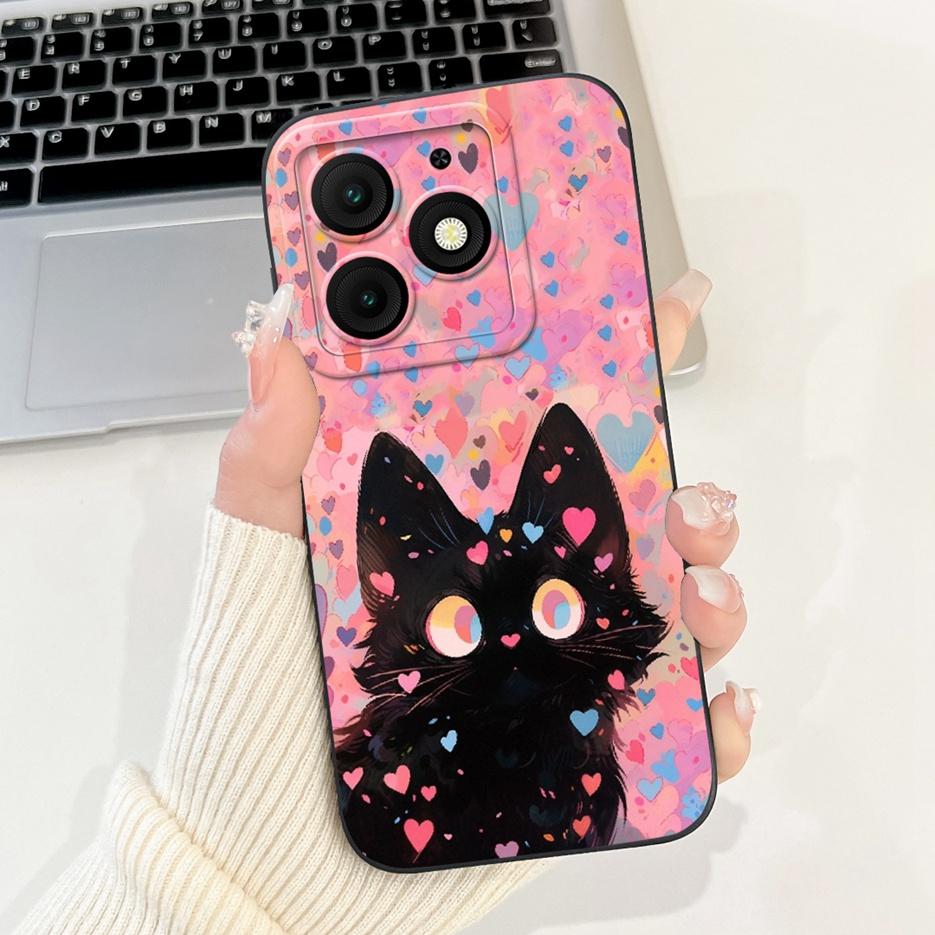 For Itel A50 Case Itel A50C Cute Fashion Cartoon Cover Soft TPU Phone Case For Itel A50C A 50 ItelA50 C Back Cover Fundas Bumper