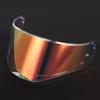 Линза для козырька шлема LS2 FF390, внешний щиток, прозрачный/черный/серебристый/цветной/темно-синий/темно-красный/синего/красного цвета сияния
