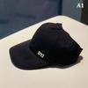 Letter Solid Color High Ponytail Baseball Cap Sports Golf Tennis Sunscreen Hat