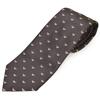 Emporio Armani Eagle Logo Silk Tie Blade Eea22s008 ANTHRACITE GRAY Men's (8.5cm Width) 2R616-00044