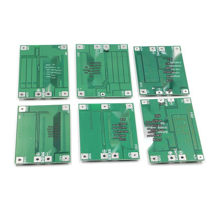 40A/60A Balanced Enhanced Lithium-Ion Battery Charger Protection Board for 3/4 Series, Electric Drill Compatible