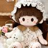 Pajama Set 40Cm Cotton Doll Clothes Plush Patch Stuffed Doll Plush Suit  Doll Accessory