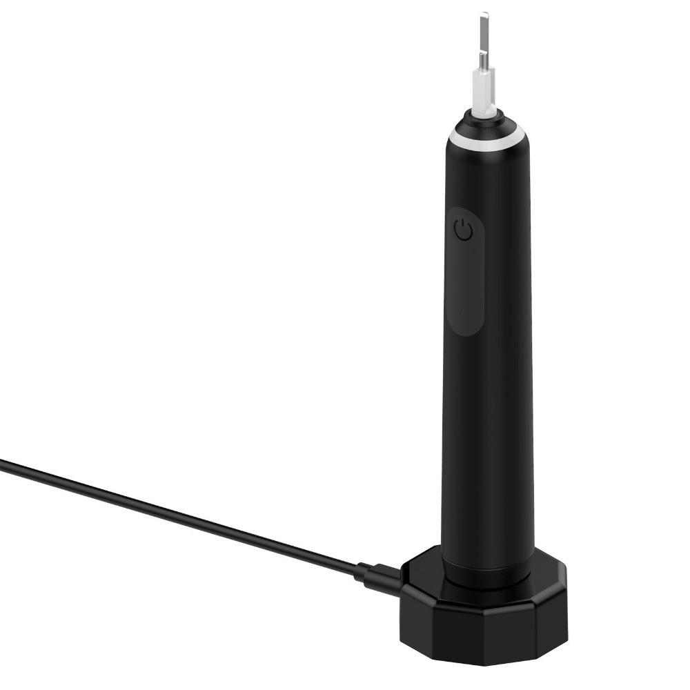 Black Color Electric Toothbrush Charger Portable Design Toothbrush Charging Dock Home Charging