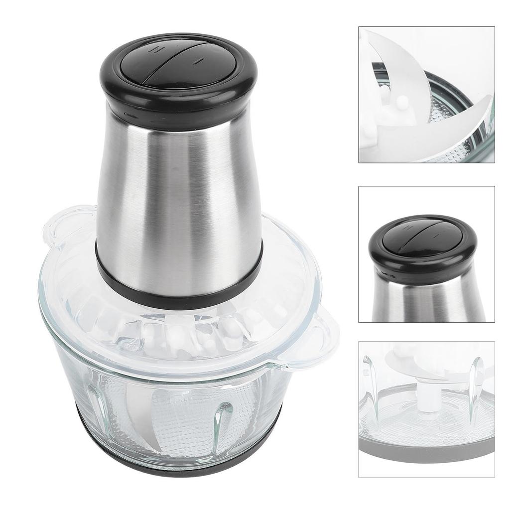 Электрическая мясорубка 200 Вт 2 л из нержавеющей стали многофункциональный кухонный комбайн блендер для мяса для Vegeta