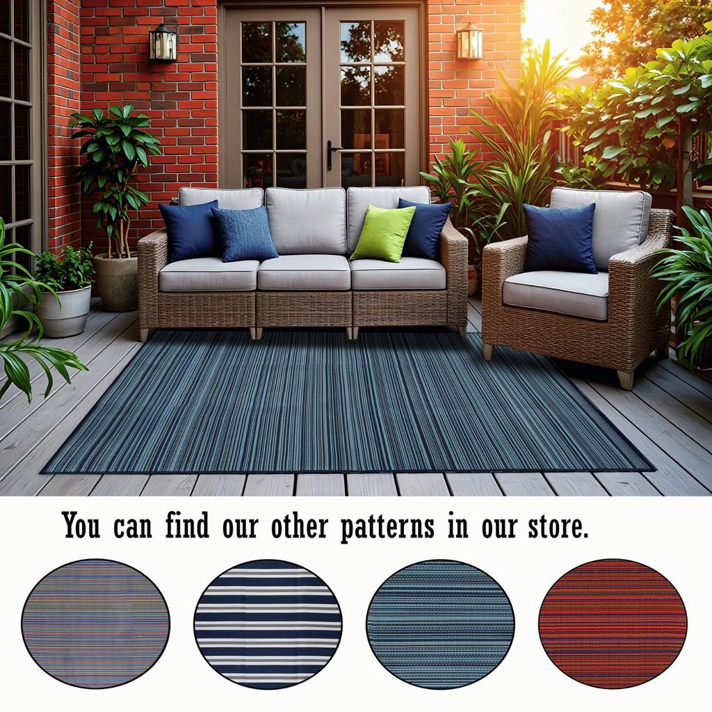 Outdoor Plastic Straw Rug, Large Outdoor Plastic Rug, Reversible Mat, Carpet for Patio, Camping Mat, Outside Carpet, Garden Plastic Carpet