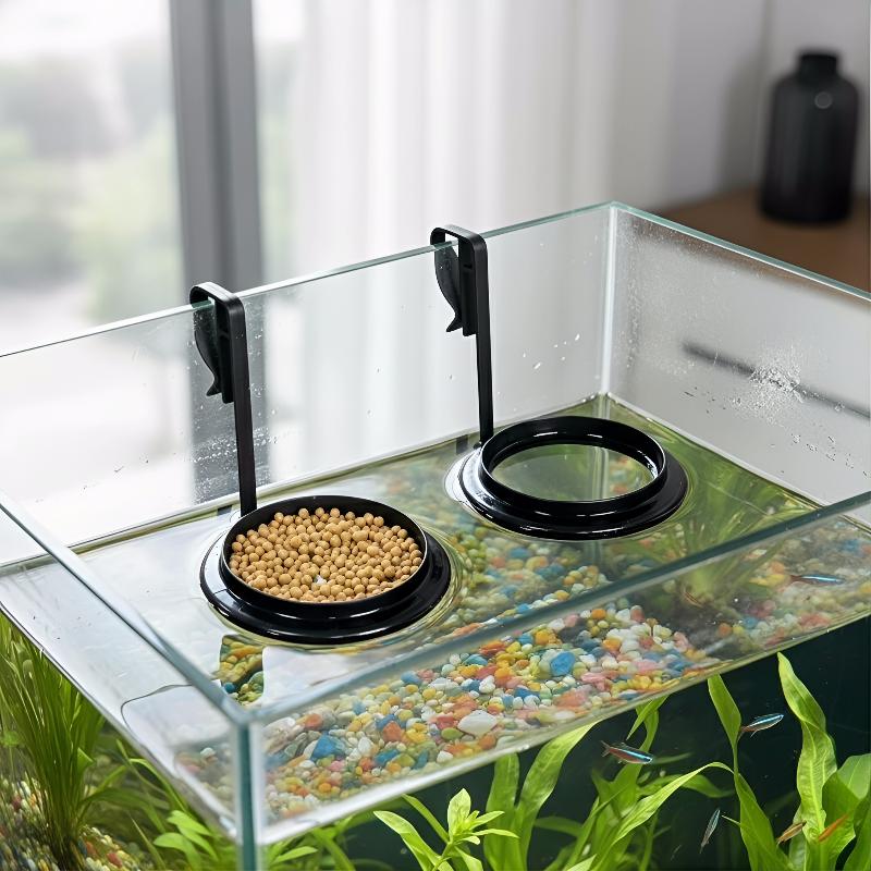 New 1/2/5Pcs Aquarium Feeding Ring Fish Tank Station Floating Food Tray Feeder Circle Accessories Fish Foods Feeder