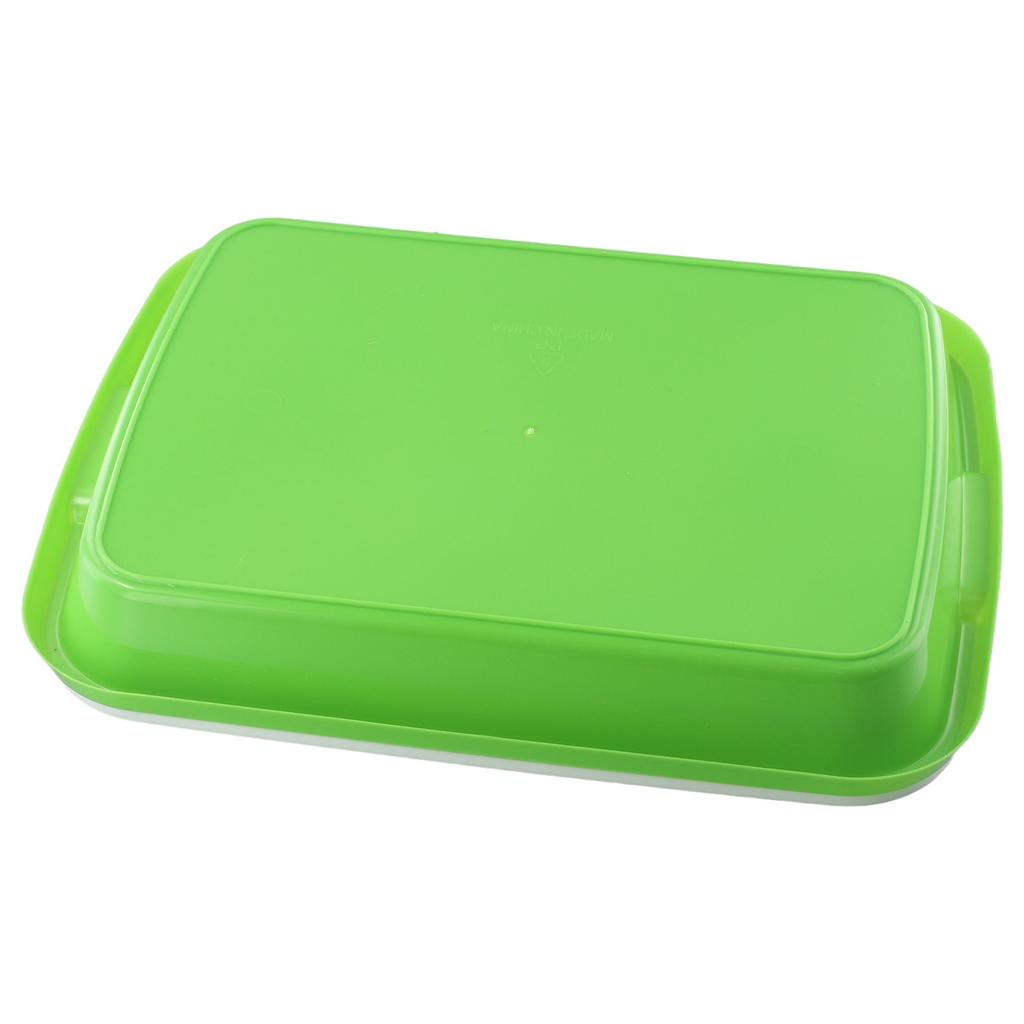 Тарелка для микрозелени  Водная посадка  / Лоток для проращивания для ростков Гидропонная система Лоток для проращивания Питомник с крышкой Наборы