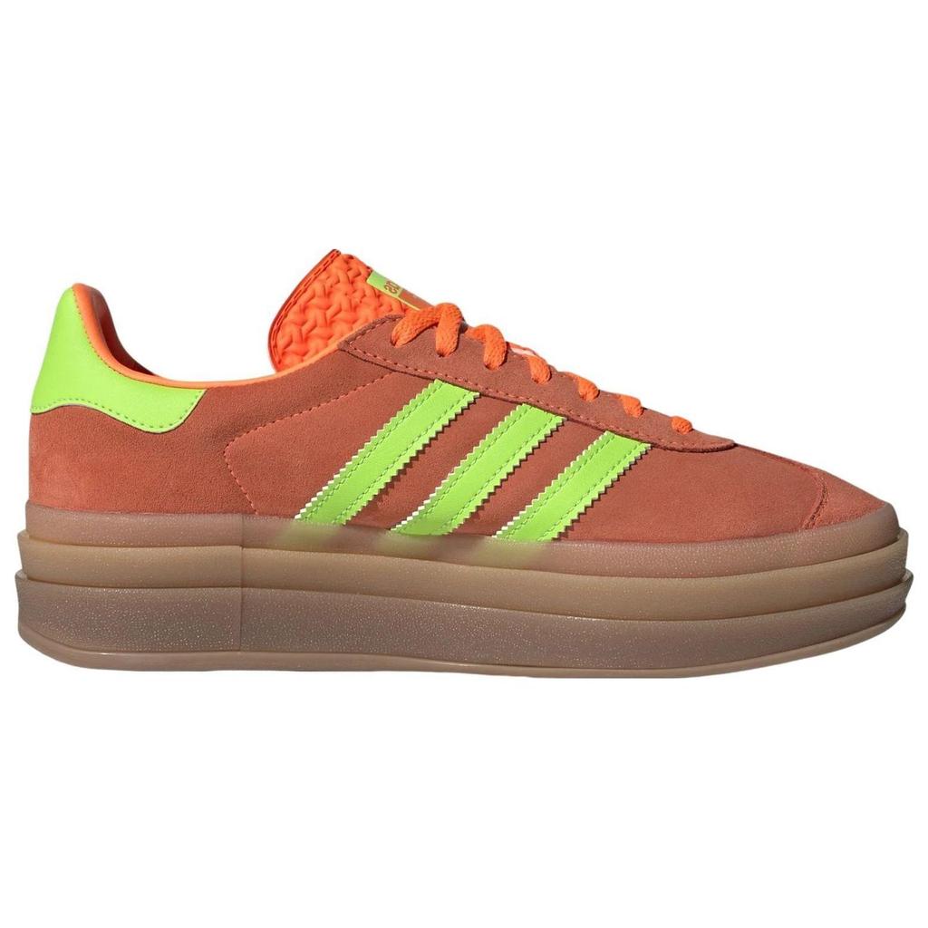 adidas Gazelle Bold Solar Orange Green Женские кроссовки Solar-Green Gum-M2 H06126