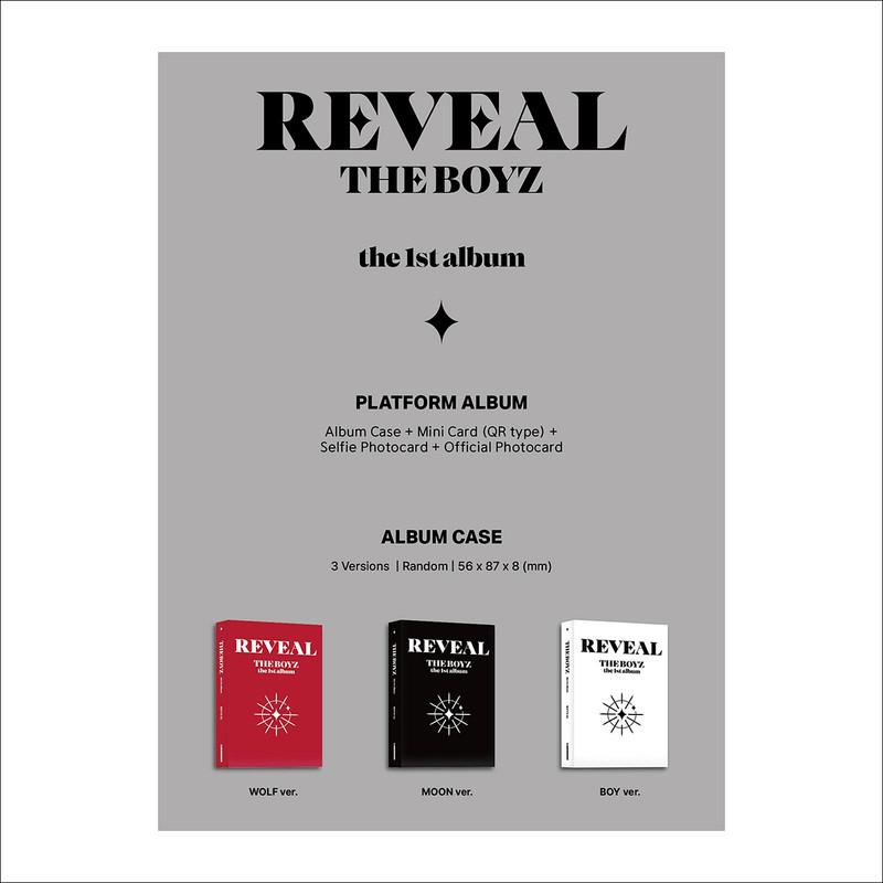 THE BOYZ REVEAL Platform Ver. (WOLF Ver. / MOON Ver. / BOY Ver.)