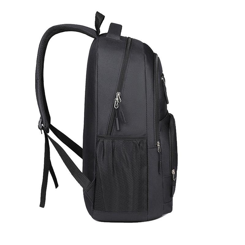 Minimalist Men’s Rucksack, Lightweight Nylon Backpack with Multiple Storage Slots for School & Weekend Trips