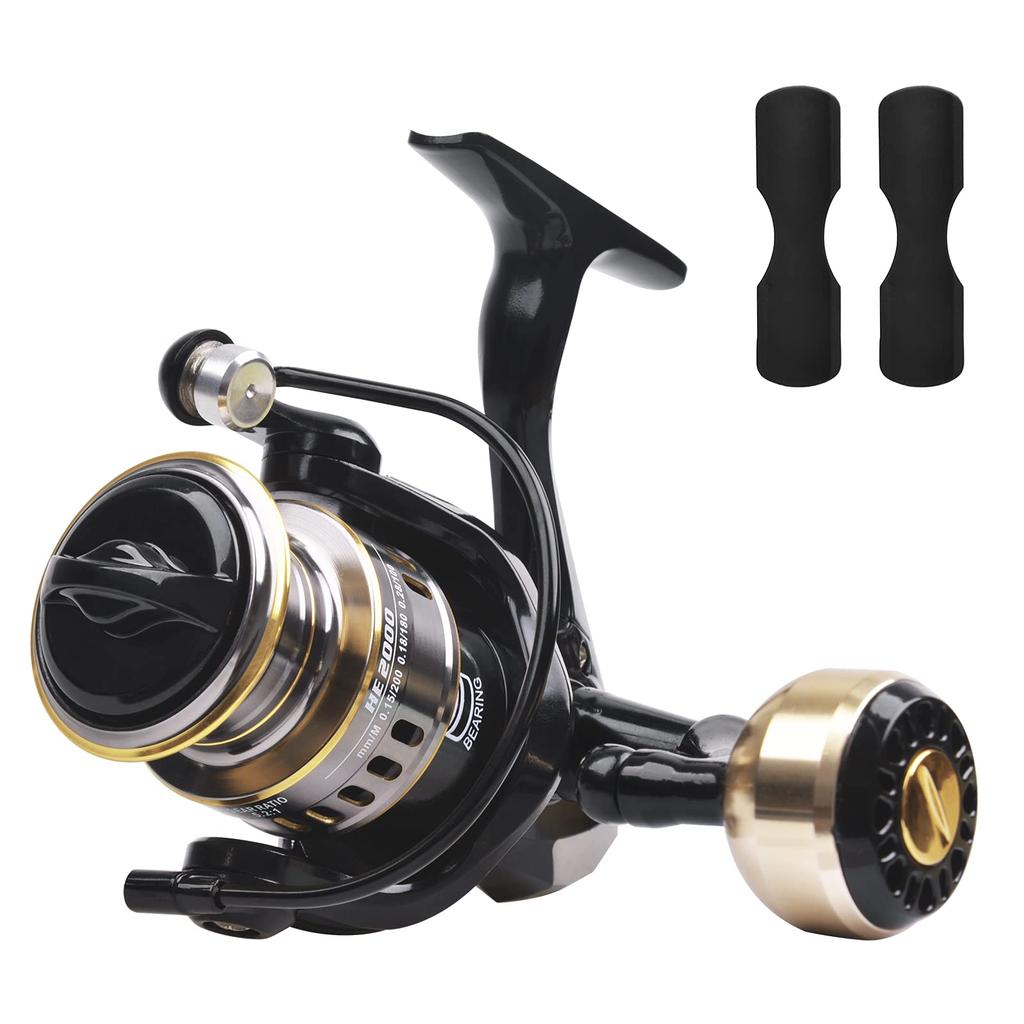 SHADDOCK Spinning Reel, Sea Fishing, 3000, Long-distance Casting Reel, Bass, Sea Bass, Jigging, Perfect for Beginners, All Metal, 12BB, 5.2:1, Shock