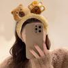 Capybara Headbands Cosplay Doll Headwear Hairbands Hair Claw Makeup Washing Face Hairbands Birthday Party