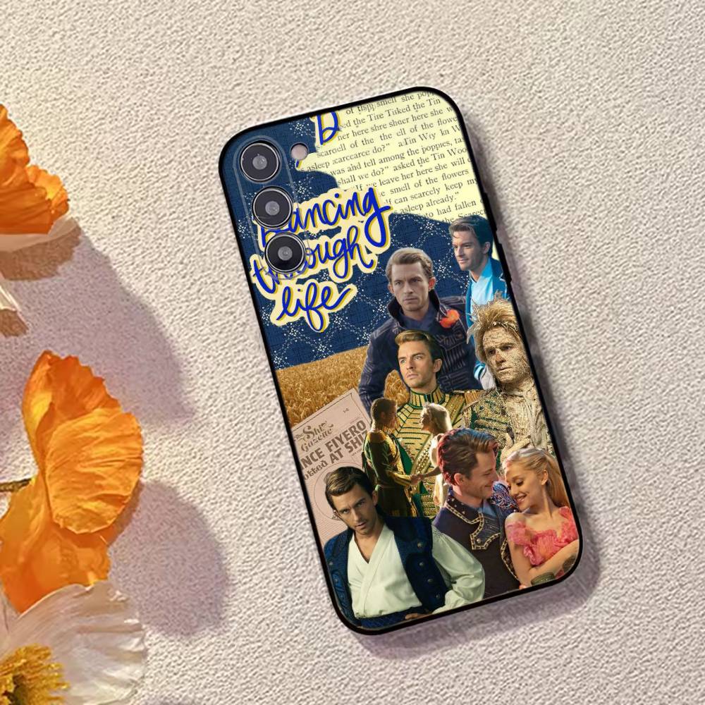Чехол для телефона с актером Джонатаном Б-Бейли для Samsung Galaxy A73, A72, A71, A70, A53, A52, A51, Другие, Мягкий черный чехол