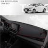 ДЛЯ TOYOTA VIOS 2014-2025 Автомобильный коврик на панель приборов Dashmat Покрытие на панель приборов Солнцезащитный козырек для панели приборов Ковер Аксессуары