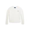 Детский вязаный свитер с V-образным вырезом для девочек 2-6 лет