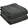 Set of 2 "Spa" Bath Towels 90 X 150 Cm / 400 Gr/m² - "Spa" Slate