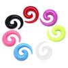 16Pcs/Set Latest Ear Stretcher Expander Stretching Plug Snail Versatile Spiral Taper Flesh Tunnel