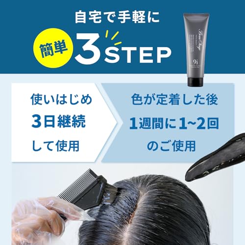 Aderans Beauty Color Treatment DB (Dark Brown) 200g, gray hair dye, enhanced dyeing power, moisturizing ingredients, as fast as 5 minutes, unisex, gen