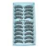 Hanmdade Ultra-wispies Fluffy False Eyelashes Natural Long 3D Faux Mink Hair Lash Extension Tools