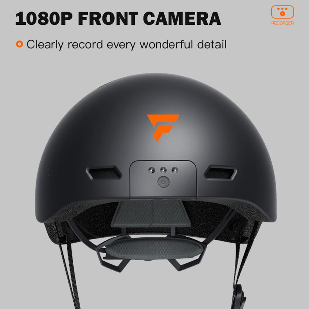 WiFi Camera Helmet Waterproof Motorcycle Smart Helmet with Camera Front Rear LED Light