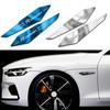 For Volvo Rdesign T6 AWD C30 C70 S40 S60 S70 S80 XC60 XC90 2Pcs Car Styling Decal 3D Reflective Metal Body Fender Badge Stickers