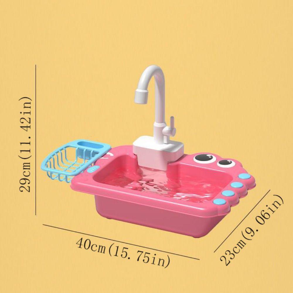 Pretend Play Faucet Replacement Toy Rotatable Sink Faucet Play Tap Kitchen Sink Toy Children