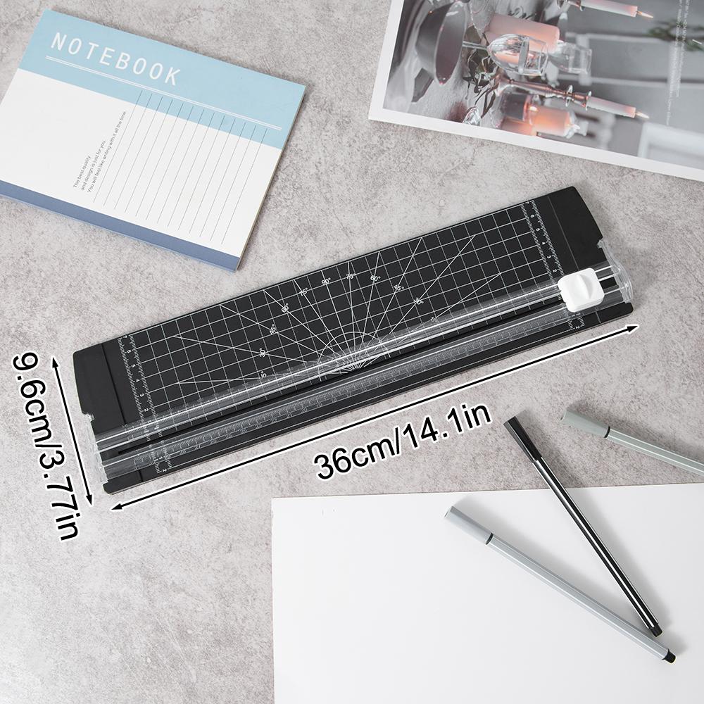 1 шт. защитный нож для бумаги формата А4 и боковая линейка для скрапбукинга, инструмент для бумаги ручной работы, купонов, этикеток