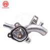 New Aluminum Thermostat Housing Water Outlet 25192985 With Pipe For Opel Astra J Adam Corsa D Meriva B A14XEL 1338022 / 55562048