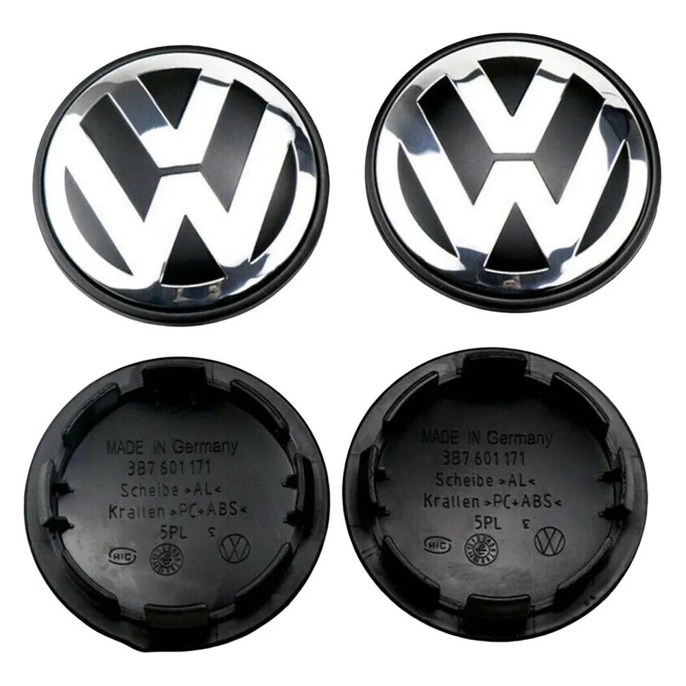 2026 New 4pcs 55mm 56mm 65mm 70mm Wheel Center Hub Caps For VW Volkswagen Polo Golf 4 5 6 7 Touran CC Passat B5 B6 B7 accessories