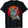 Japanese Oni Mask Demon - Anime Yokai Devil T-Shirt