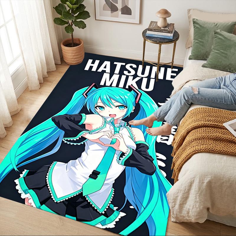 Vocaloid Art Living Room Nonslip Area Rug Soft Carpet For Bedroom Game Playroom Sofa Office Home Decor Doormat Christmas Gift C9268