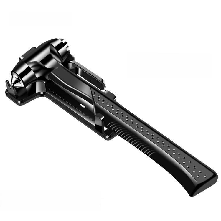 Автомобильный молоток с основанием - Разбиватель окон и резак R-7115