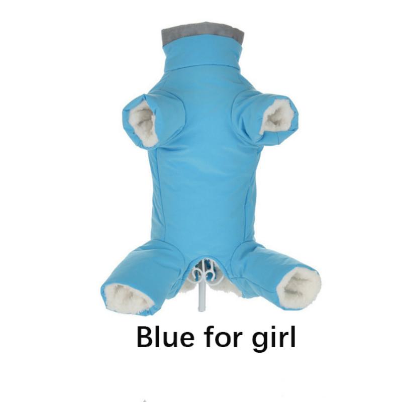 Пальто для собак, зимние комбинезоны для собак, теплый водонепроницаемый комбинезон для домашних животных, брюки для мужчин и женщин, светоотражающая одежда для маленьких собак, одежда для щенков, пуховик