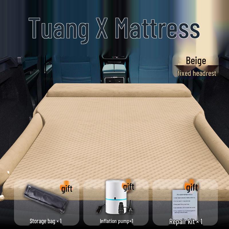 Volkswagen Teramont X Trunk Air Mattress: Inflatable Rear Car Sleeping Mat