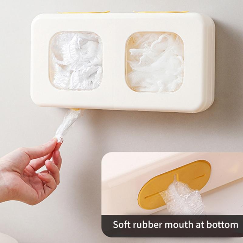 Multifunctional Cling Film Storage Case Accessory for Home Use Accommodates Various Sizes Stylish Designs Decoration