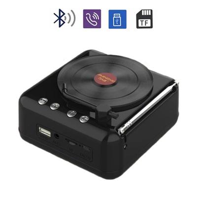 Атомный виниловый проигрыватель Bluetooth-динамик Креативное ретро-аудиорадио HIFI Звуковой эффект Сверхдлительный режим ожидания Bluetooth-музыка