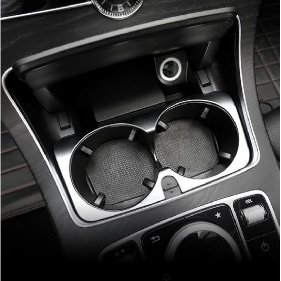 Cup Holder Trim For Mercedes W213 Amg Mercedes W205 Amg/glc X253 ABS Coupe Amg Mercedes C Class Accessories W205 Interior