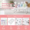 Stainless Steel Piping Bag Holder PP Baking Tool Practical Piping Bag Shelf  Kitchen Storage