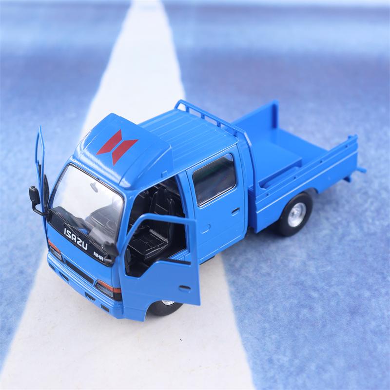 1/32 модель автомобиля для легкого грузовика Isuzu, модель металлического литья под давлением, инженерное моделирование, транспортная машина, литейный грузовик