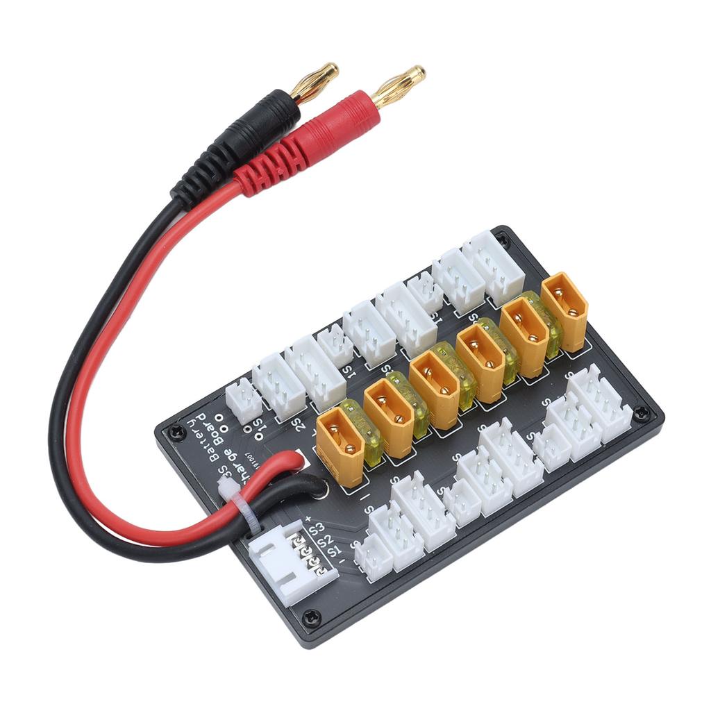 Параллельная зарядная плата XT30 Plug 20A короткое зарядное устройство для Lipo аккумулятора с соединительным кабелем для RC Toy Up