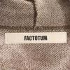 FACTOTUM сделано в Японии Комбинезон Ручка Длинный рукав 100% шерсть Вязаный Парка Мужской Б/у