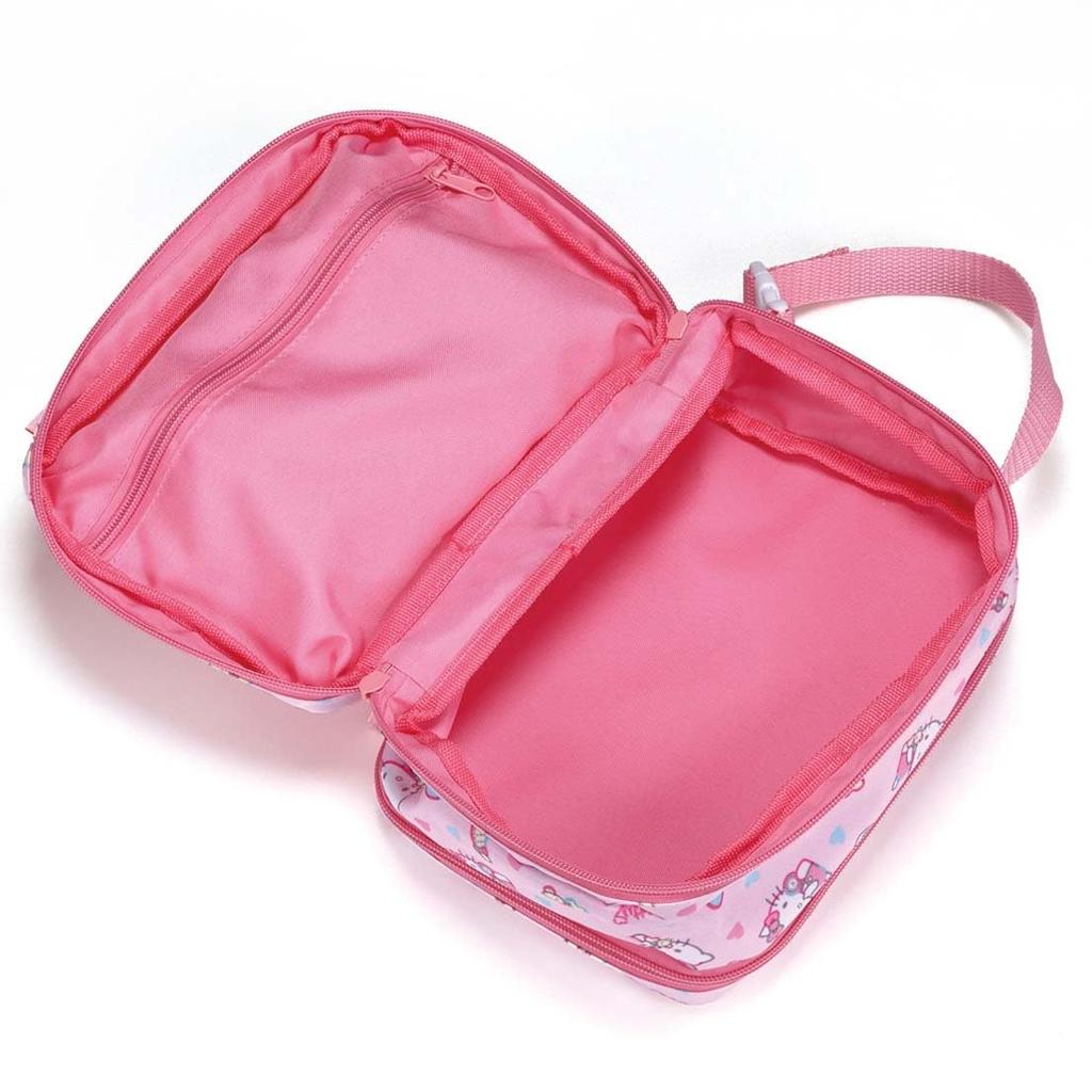Skater Diaper Pouch Carry Everything You Need for Changing Diapers Hello Kitty Plush Design Sanrio BOMP2-A