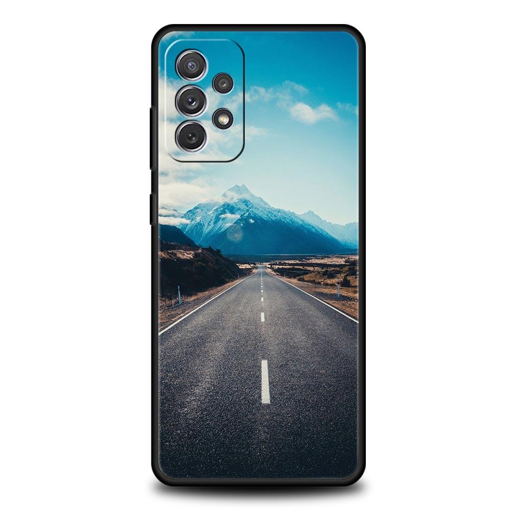 Водопад природа деревья корабль чехол для телефона Samsung Galaxy A13 A51 A71 A21S A12 A11 A31 A41 A23 A53 A73 A52 A32 5G A03S A01 чехол
