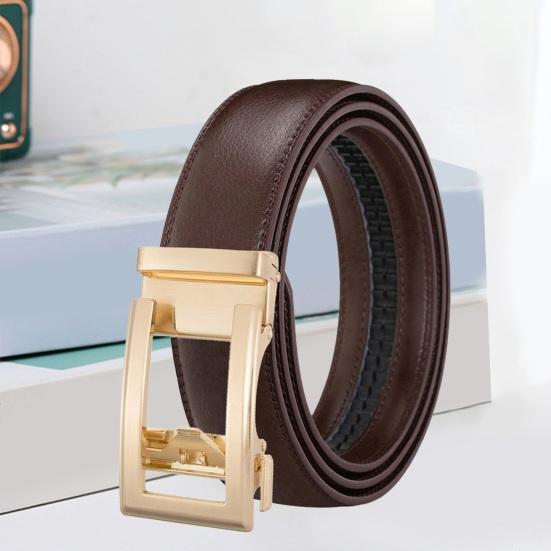 Ремень унисекс с пряжкой из сплава, регулируемый дизайн, двусторонний пояс из искусственной кожи, ремень для брюк и джинсов