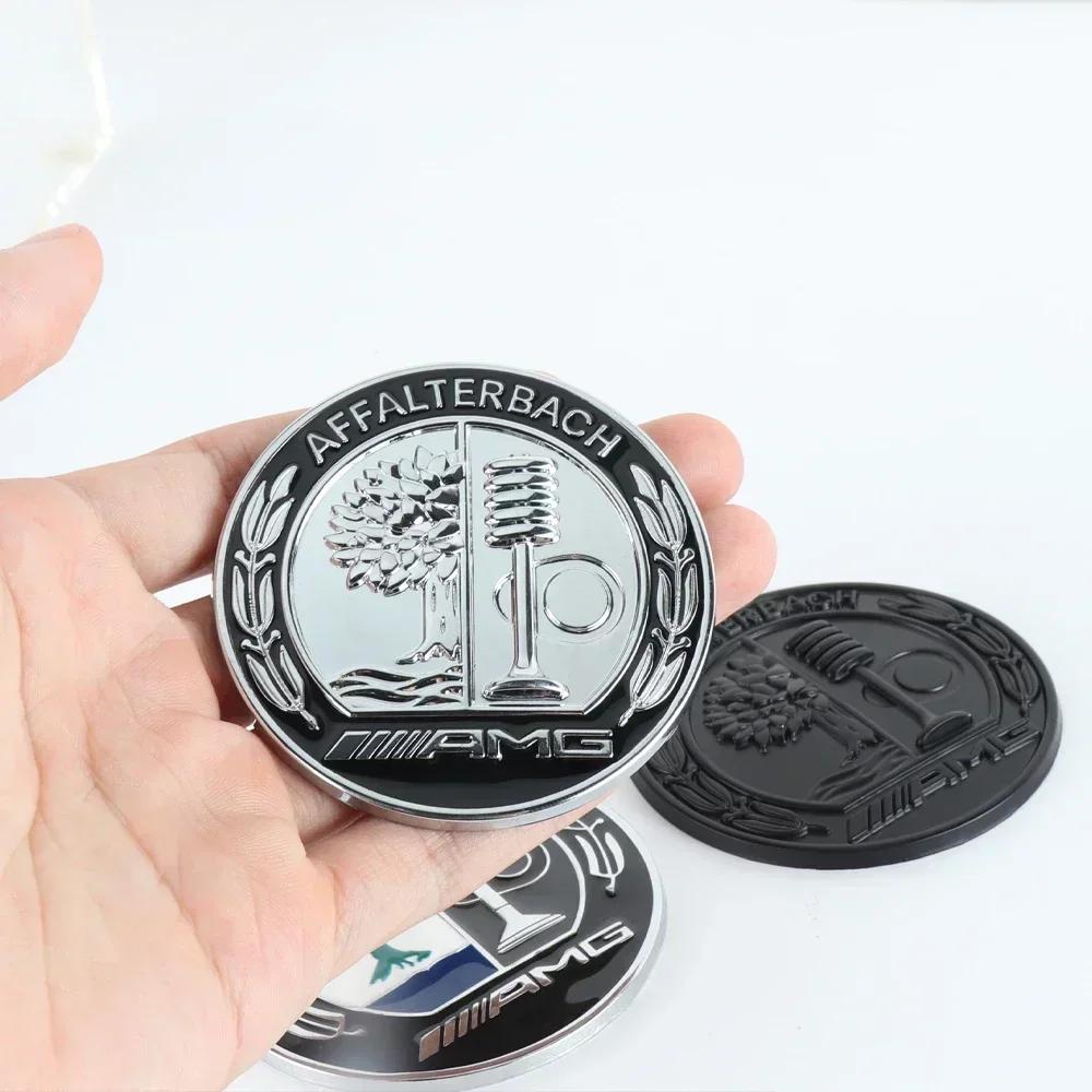 Автомобильная наклейка Новая 2025 Для Mercedes Benz Новый 3D Металлический значок автомобиля AMG Яблоня Наклейка для украшения кузова багажника Аксессуар для Merced