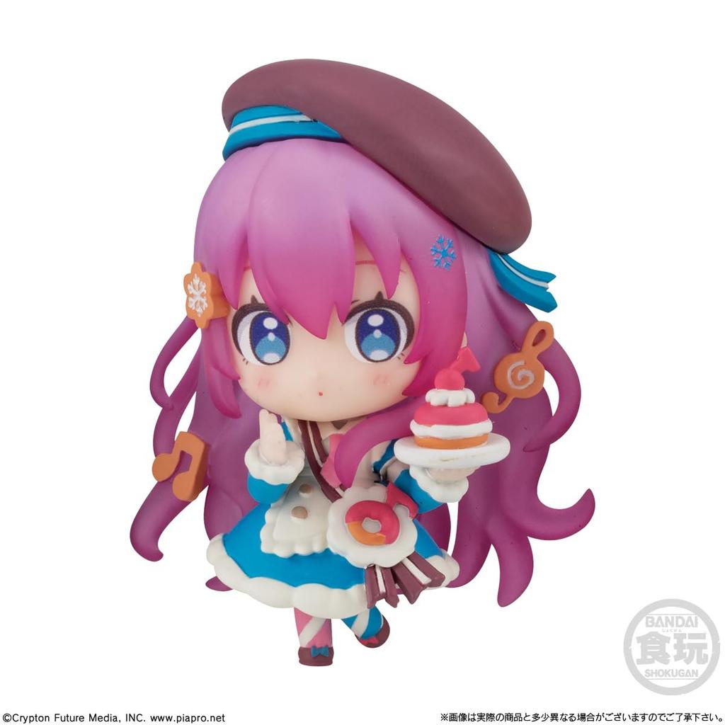 BANDAI SNOW MIKU 2026 КОЛЛЕКЦИЯ Жевательная резинка Конфетная игрушка Набор [Коробка 8]
