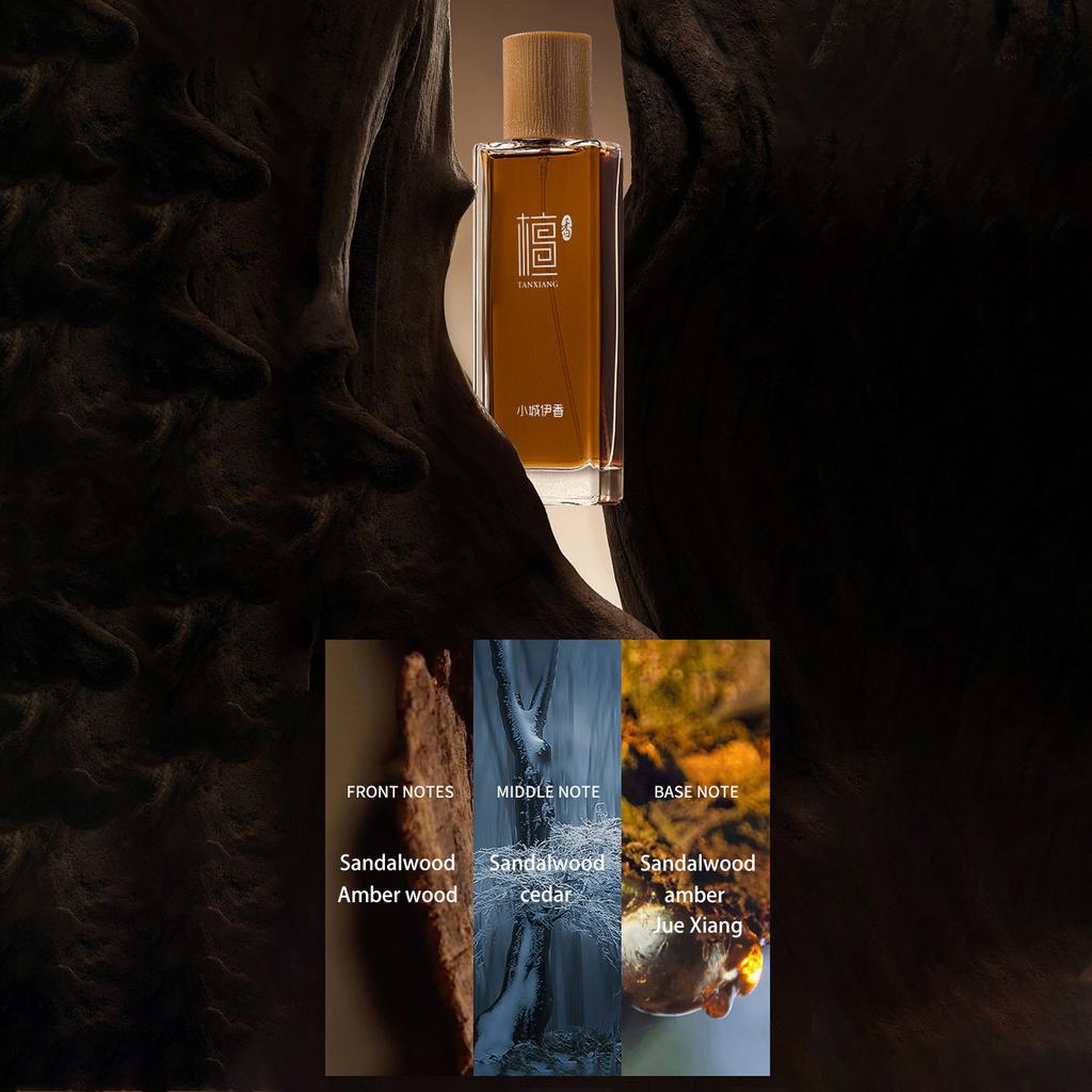 50 мл духи с ароматом сандалового дерева, дорожка сандалового дерева, духи с ароматом сандалового дерева, стойкая туалетная вода, медитация, духи с ароматом ладана