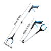 Easy To Hold Foldable Litter Picker Collapsible Lightweight Trash Reacher Picker Safe Strong Magnetic Tip Garbage Grabber Garden