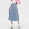 Women‘s Denim Midi Skirt Spring Autumn Street Style High-Waist Slim Skirt Y2k Vintage Casual Clothing Plus Size